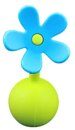 Milchpumpe Blumenverschluss - Blau