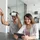 Retoo Virtual Reality Brille Fernbedienung Weiß Smartphone