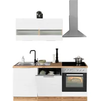 kochstation Küchenzeile KS-Luhe 180 cm weiß