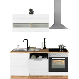 kochstation Küchenzeile KS-Luhe 180 cm weiß