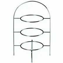 Asa Selection 3-stöckige Etagere A Table Metall Silber Chrom