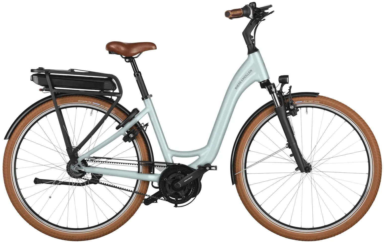Riese & Müller Swing4 Rücktritt 500 WH Damen grün - 28