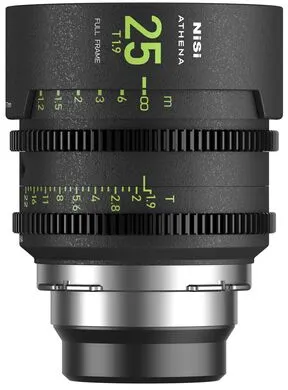 NiSi ATHENA PRIME 25mm T1.9 Cinema Lenses PL Mount