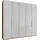 Wiemann Drehtürenschrank Monaco 246,3 x 216 x 58 cm Braun