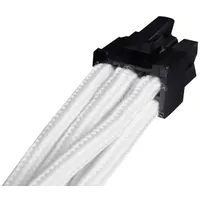 Silverstone 6-Pin-PCIe auf 6-Pin-PCIe Verlängerung - 250mm weiß