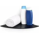 Glas Eckregal 45x45cm, Wandregal für Badezimmer, Duschregal Bad, Glas Badrega...