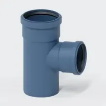 POLOPLAST Abflussrohr-Abzweig 87,5° mit Muffen DN 110 / 90 schalldämmend