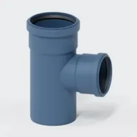 POLOPLAST Abflussrohr-Abzweig 87,5° mit Muffen DN 110 / 90 schalldämmend