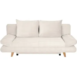 SUN GARDEN Schlafsofa Stoff 2-Sitzer Grau