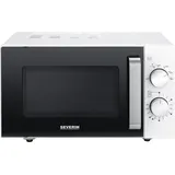 Severin MW 7765 Schwarz/Silber