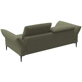 flexlux Couch Polyester 2,5-Sitzer Grün