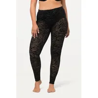 Ulla Popken Strumpfhose in schwarz | Gr.: 50-52