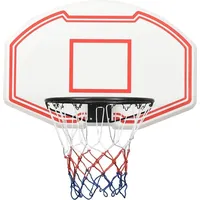VidaXL Basketballkorb Weiß 90x60x2 cm Polyethylen