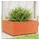 vidaXL Pflanzkübel 110 x 110 x 49,5 cm Wachsbraun