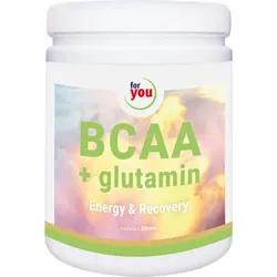FOR YOU BCAA+glutamin Energy & Recovery Zitrone 480 g