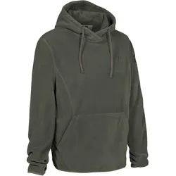 Percussion® Jagdhoody aus Fleece khaki/olivgrün NEU! Fleecehoodie Jagdpullover L