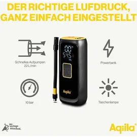 aqiila Airbird C4 Akku-Kompressor 10,3 bar