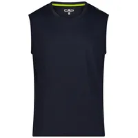CMP Man Sleeveless T-Shirt b.blue-limegreen (24NN) 54