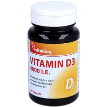 vitaking GmbH Vitamin D3 4.000 I.e. Kapseln