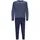 HAJO Pyjama Premium Cotton Blau 62