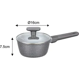 Klausberg Topf-Set 12-tlg. Suppentopf + weitere Töpfe