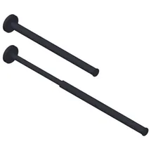 Giese GmbH Handtuchhalter ausziehbar Schwarz Matt