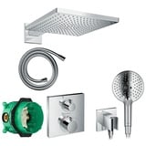 Hansgrohe Raindance E & Ecostart Square Duschsystem (27808000)