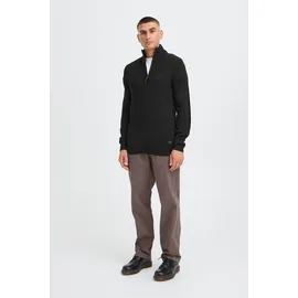 !Solid Troyer SOLID "Troyer SDBatik", Herren, Gr. 3XL, schwarz (true schwarz), Obermaterial: 100% Polyacryl PAN., Pullover Troyer