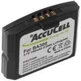 AccuCell Akku passend für Sennheiser RS4200 Li-Polymer Akku 500898, BA 300, HC-BA300, NCI-PLS100H, P/N 523306 150mAh