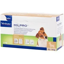 MILPRO für Welpen 2,5/25 mg 4 St. (0,5-10kg) Wurmkur
