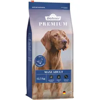 Dehner Premium Hundefutter Trockenfutter getreidefrei / zuckerfrei, für Hunde großer Rassen, Ente / Lamm / Kartoffel, 12.5 kg