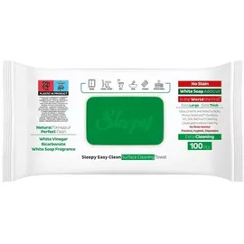 sleepy easy clean Sleepy Feuchtücher White Soap 6x100