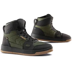 Falco Harlem Damen Motorrad Schuhe, schwarz-grün, Größe 40