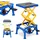 MSW Hebebühne Stahl 35-87 cm blau