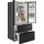 Hanseatic HFD18983CBI French Door (516 l, 1898 mm hoch, Schwarz)