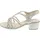 Rieker Plateau-Sandaletten Damen Beige 40