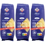 3er Pack Riesa Eiernudeln Makkaroni Chips (3 x 500 g) Teigwaren Nudeln