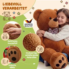 monzana Kuscheltier 101252, Teddy, ab 0 Jahre, 100 cm