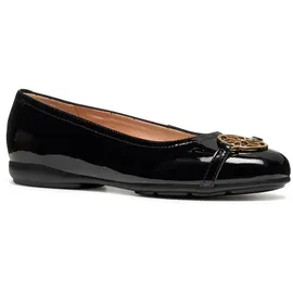 GEOX Damen D ANNYTAH Ballet Flat, Black, 37 EU