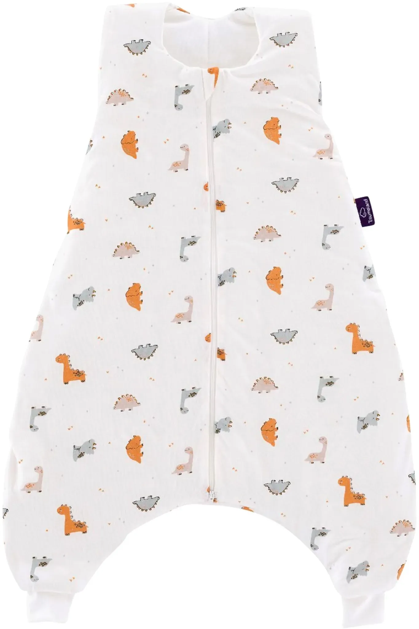 Träumeland Ganzjahres-Sleepoverall TO GO 1.5 TOG, orange, 104