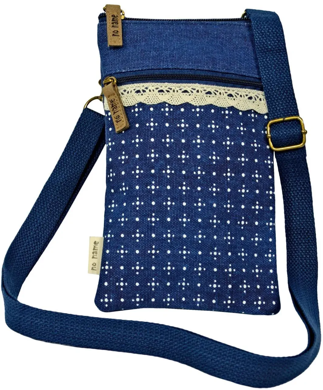 Mini Crossbag Dots marine 212