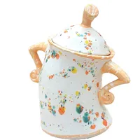 Gläser voller Haltung, freche Teekanne mit Haltung, kreativer Behälter mit Atti-Tude-Teekanne, Persönlichkeitseinstellungen, Vorratsdosen, Persönlichkeitseinstellungen für Snacks, Kaffee, Tee, Kekse