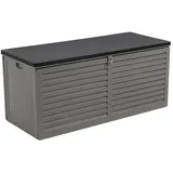 GRINDI IN THE GARDEN Gartenbox Kissenbox Auflagenbox - Columba 490 Liter - grau