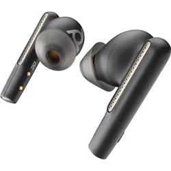 POLY Wireless-Headset "Ersatz Buds schwarz (L+R) für Voyager Free 60/60+", schwarz, B:9,8cm H:4,5cm T:15,8cm, Kopfhörer, Active Noise Canceling