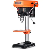 Vevor Tischbohrmaschine, 500 W Induktionsmotor, Tischbohrmaschine mit 550/950/1450/1950/2500 U/min