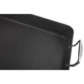 Le Creuset Bratreine 35 x 27 cm Anthrazit/Silber