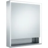 Keuco Royal Lumos Aufputz-Spiegelschrank 65 x 73,5 cm mit LED-Beleuchtung, Türanschlag links