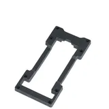 Basil Doppeldecker Adapter schwarz