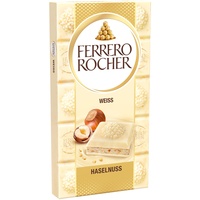 Ferrero Rocher Tafel – Weiße Schokolade mit Haselnuss