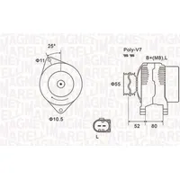 Magneti Marelli Generator 063731837010